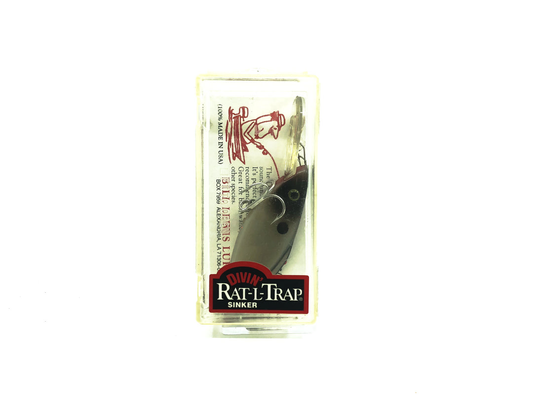 Bill Lewis Diving Rat-L-Trap Sinker 05 Smokey Joe Color 3/8 oz with Box Old Stock