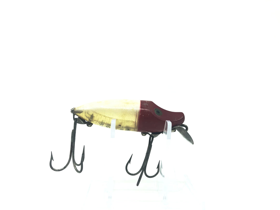 Heddon River Runt Spook Sinker 9110 RH Red Head White Body Color