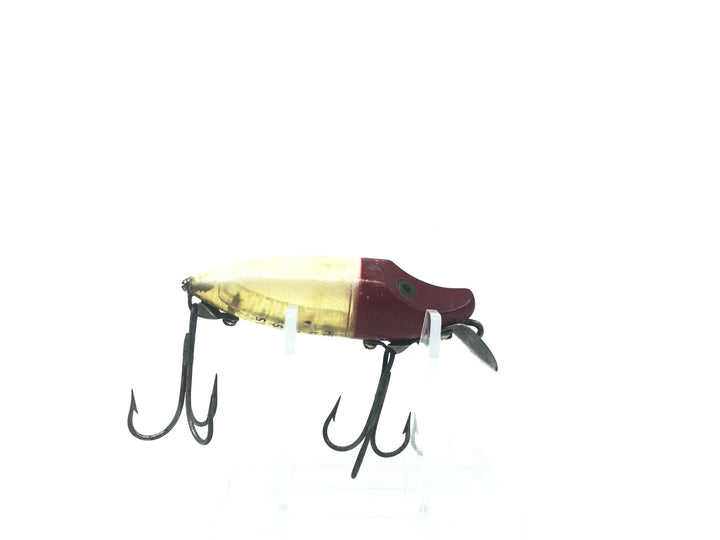 Heddon River Runt Spook Sinker 9110 RH Red Head White Body Color