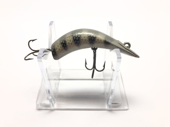 Kautzky wooden Lazy Ike Silver Ribs Color
