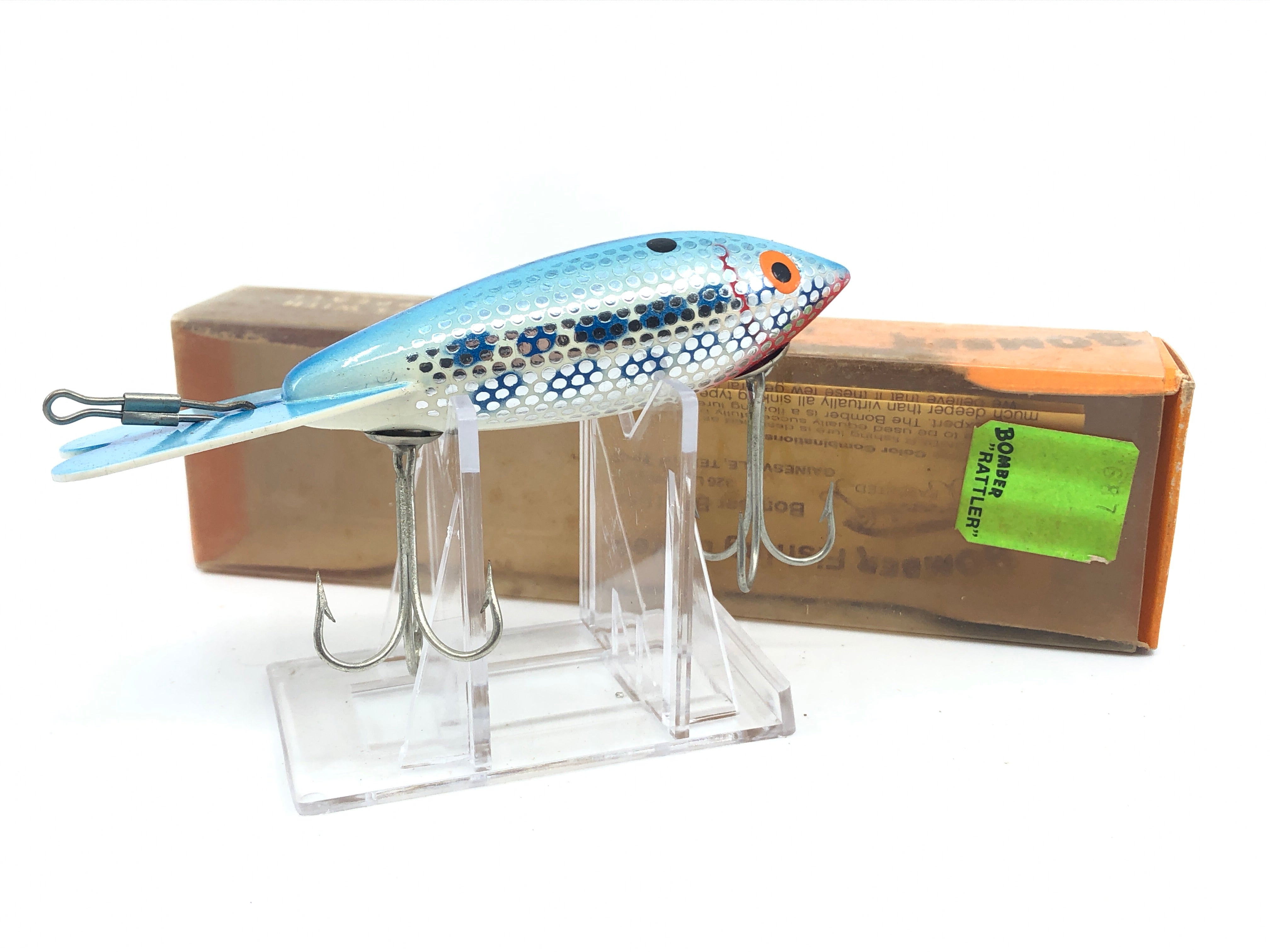 Bomber Rattler 687 Metascale Blue Back with Box – My Bait Shop, LLC