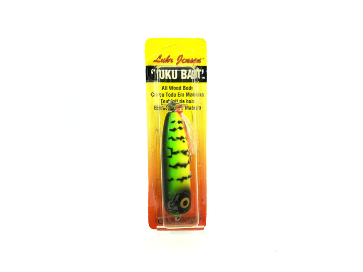 Luhr-Jensen Tuku Bait Fire Tiger Color with Card