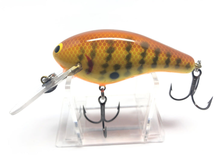 Bagley Original Kill'R B 3 KB3 DC9 Dark Crayfish on Chartreuse Color