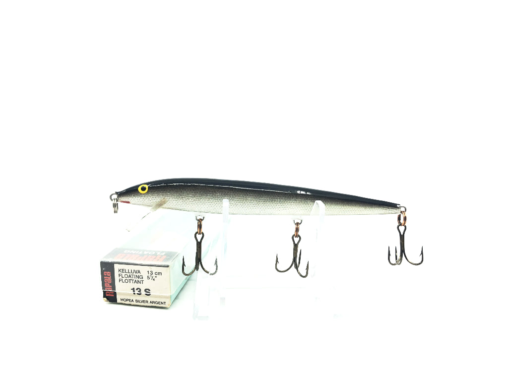 Original Rapala Floating 13S Silver Color New in Box