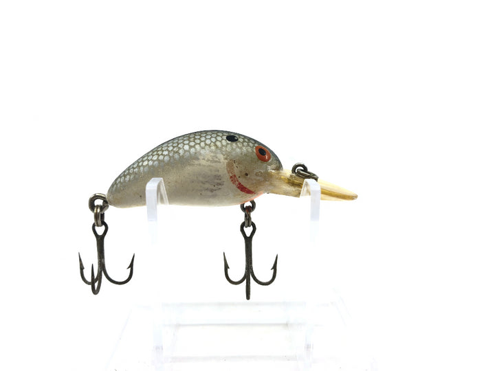 Bomber Model A 5A Screwtail Silver Shad Black Stripe Color