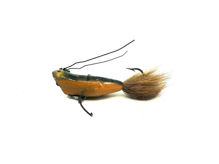Heddon Wooden Weedless Widow BF Bullfrog Color