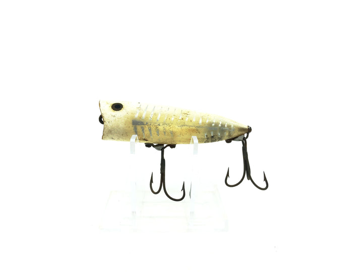Heddon Chugger Spook 9542 XRW White Body Silver Shore Minnow Color