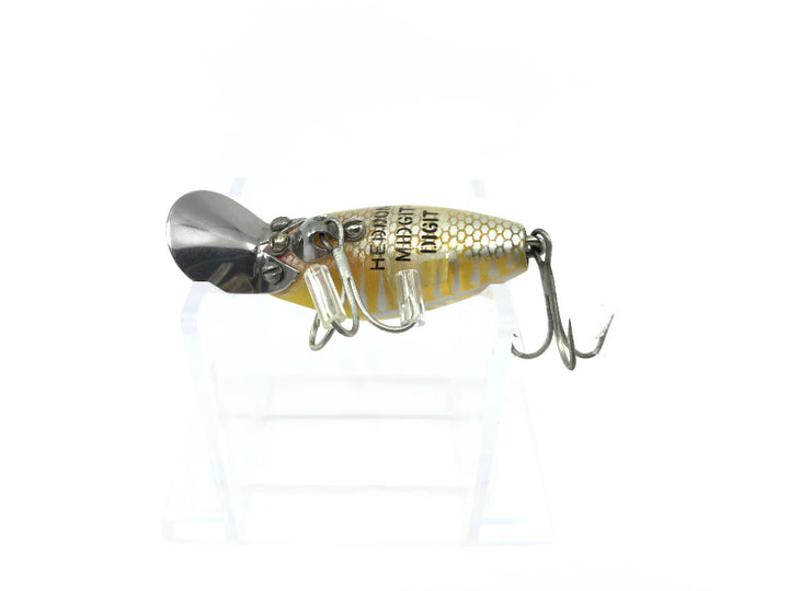 Heddon Midgit Digit River Runt Spook 9020 XRY Yellow Shore Minnow Color