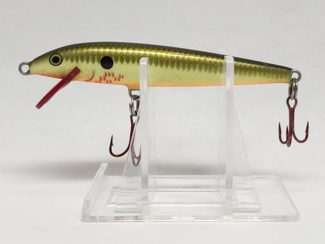 Rapala Medium Minnow Gold Perch with Red Lip