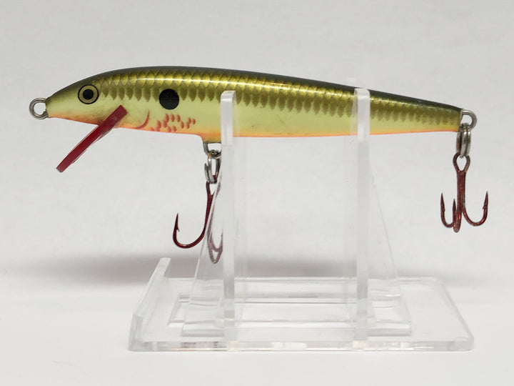 Rapala Medium Minnow Gold Perch with Red Lip
