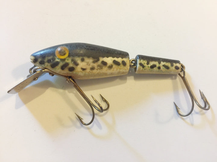L & S Bassmaster Model 15 Black and White with Black Speckles