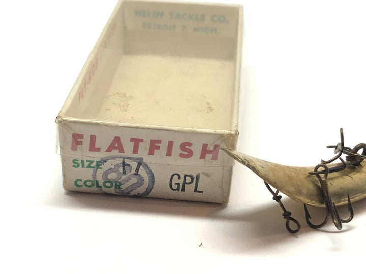Helin Flatfish F7 GPL Gold Plated in Box