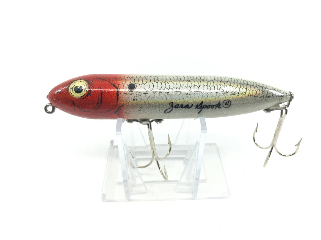 Heddon Zara Spook Red Head Natural Pattern
