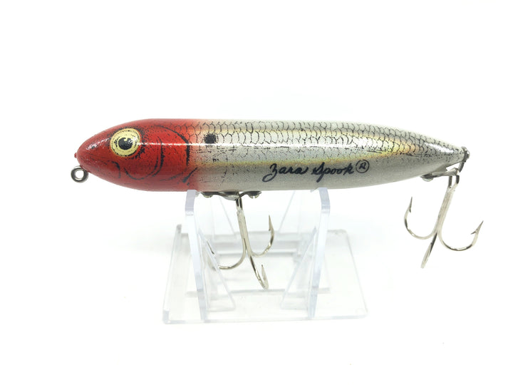 Heddon Zara Spook Red Head Natural Pattern