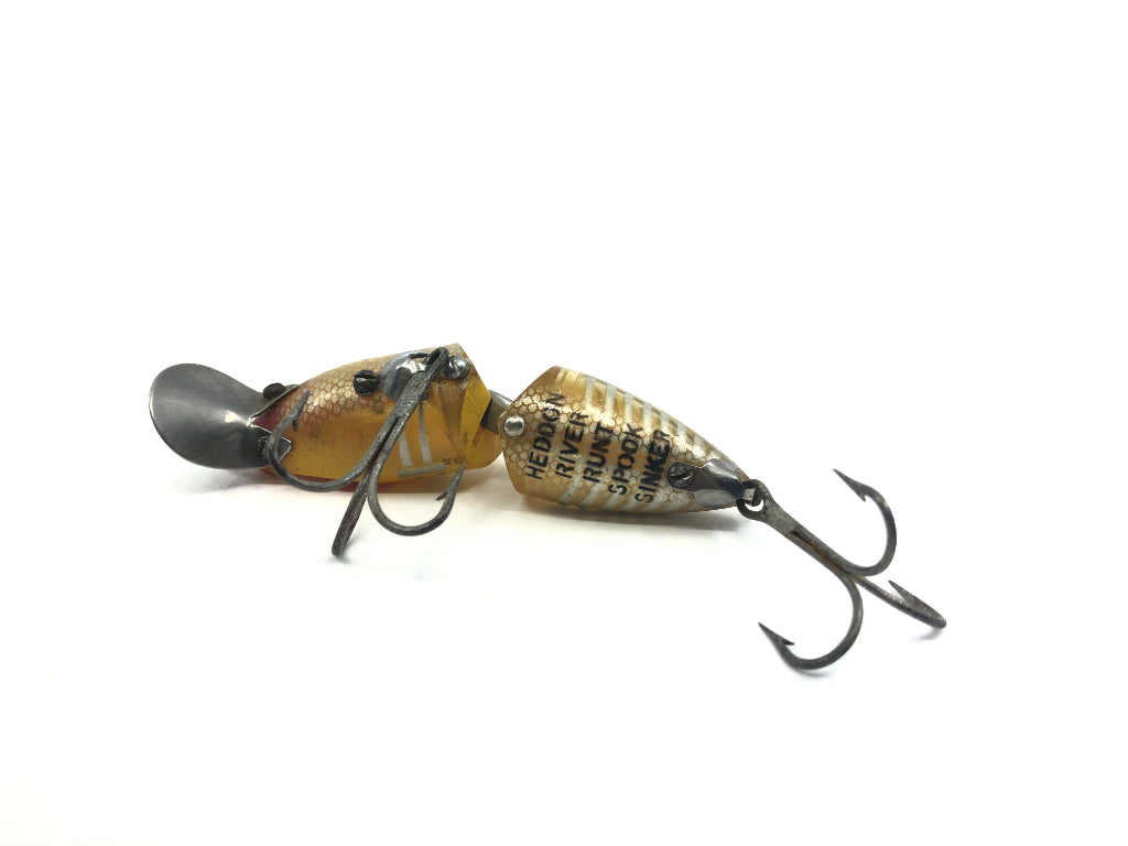 Heddon Jointed Sinking River Runt 9330 XRY Yellow Shore Minnow Color