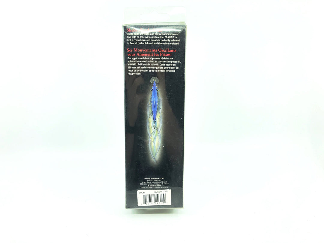 Matzuo Kinchou Minnow Musky Size Loon Color New in Box