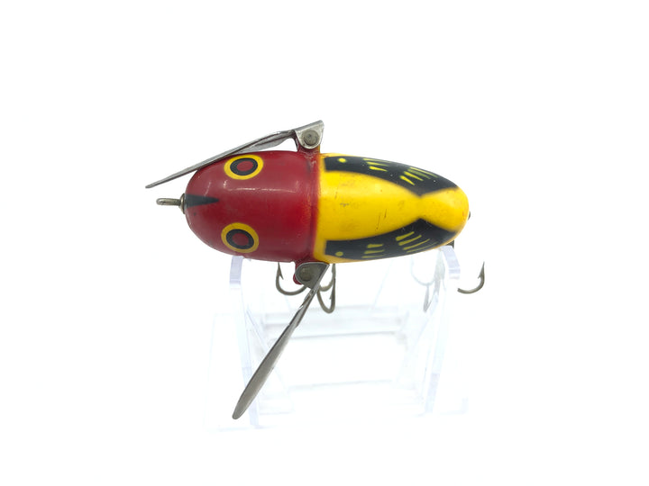 Heddon Crazy Crawler Red Head Yellow Body