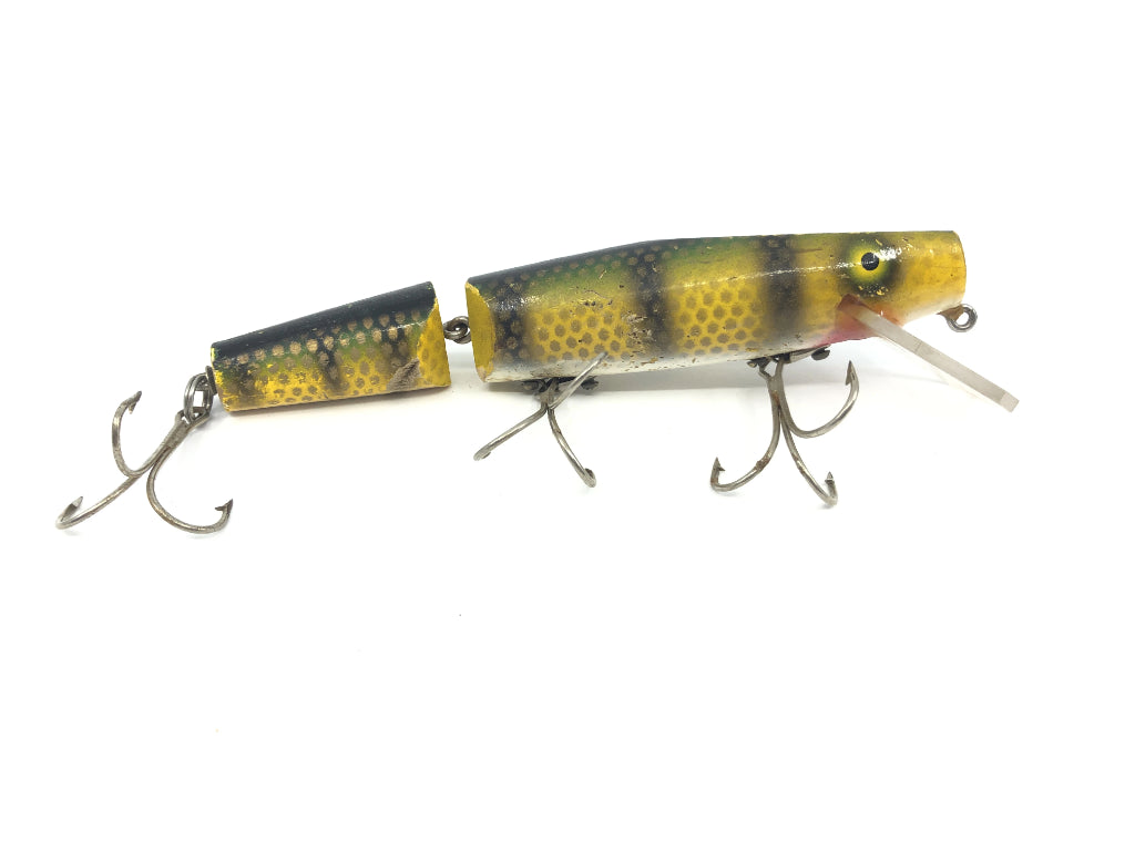 Wiley Jointed 6 1/2" Musky Killer in Perch White Belly Color