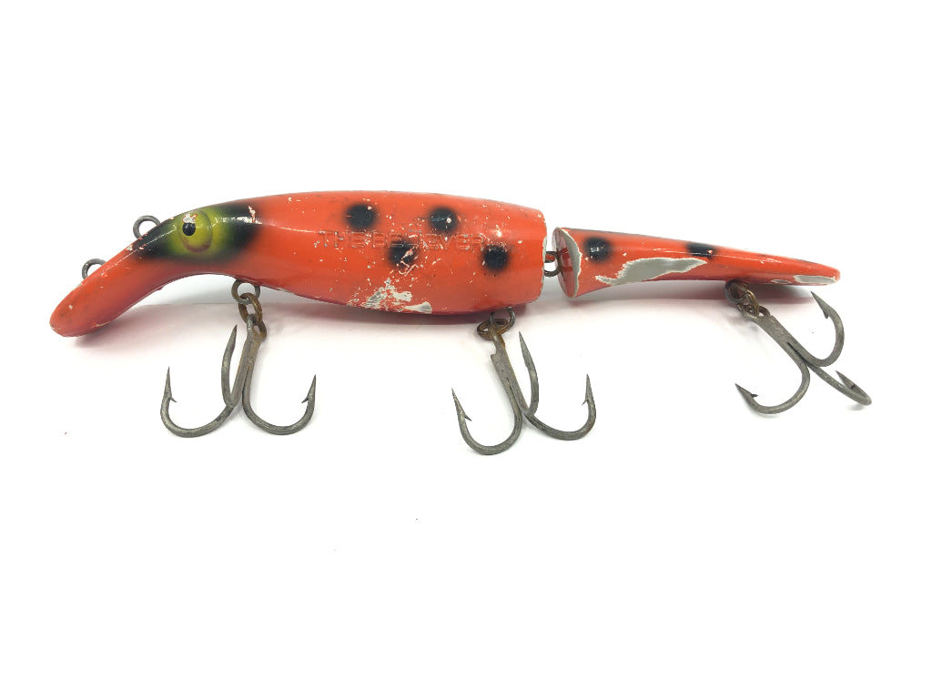Drifter Tackle The Believer 8" Jointed Musky Lure Color 15 Orange Coachdog