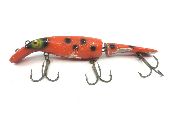 Drifter Tackle The Believer 8" Jointed Musky Lure Color 15 Orange Coachdog