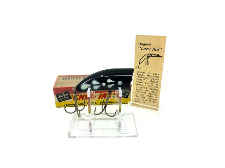 Kautzky Lazy Ike Chug Ike KC2-B Black/White Mottle Color