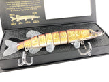 Mother Nature Lure Life Like Swimbait Tiger Muskellunge Color New in Box
