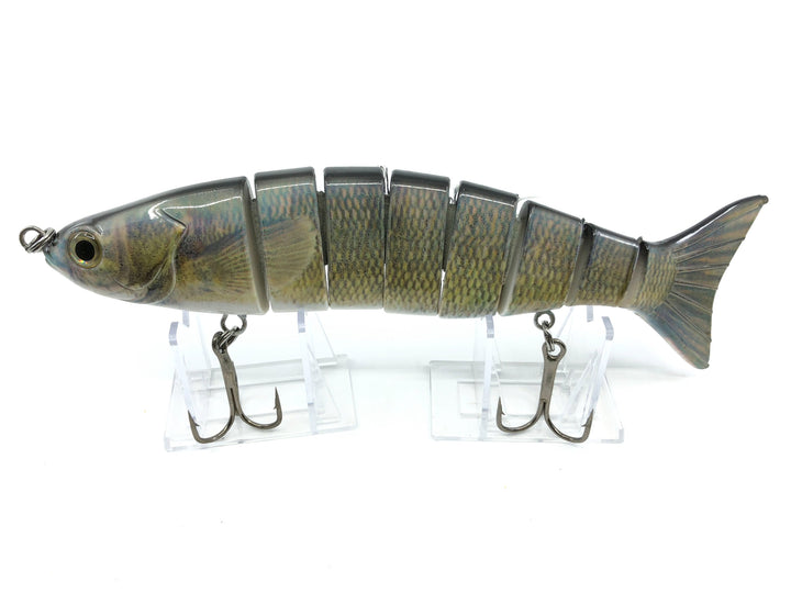 Huge 9" Hard Swimbait Walleye Pattern Nice Lure
