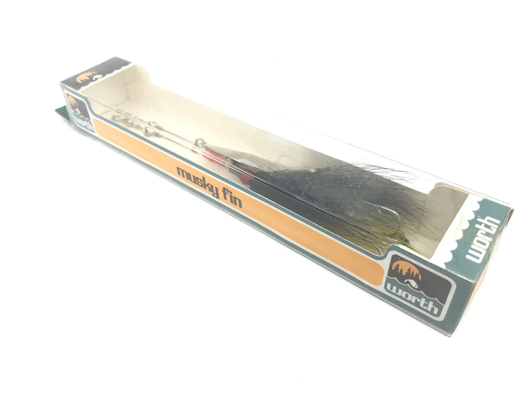 Worth Musky Fin BY-N Spinner New in Box Old Stock