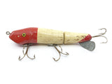 C.C. Roberts Mudpuppy Vintage Musky Lure Red White