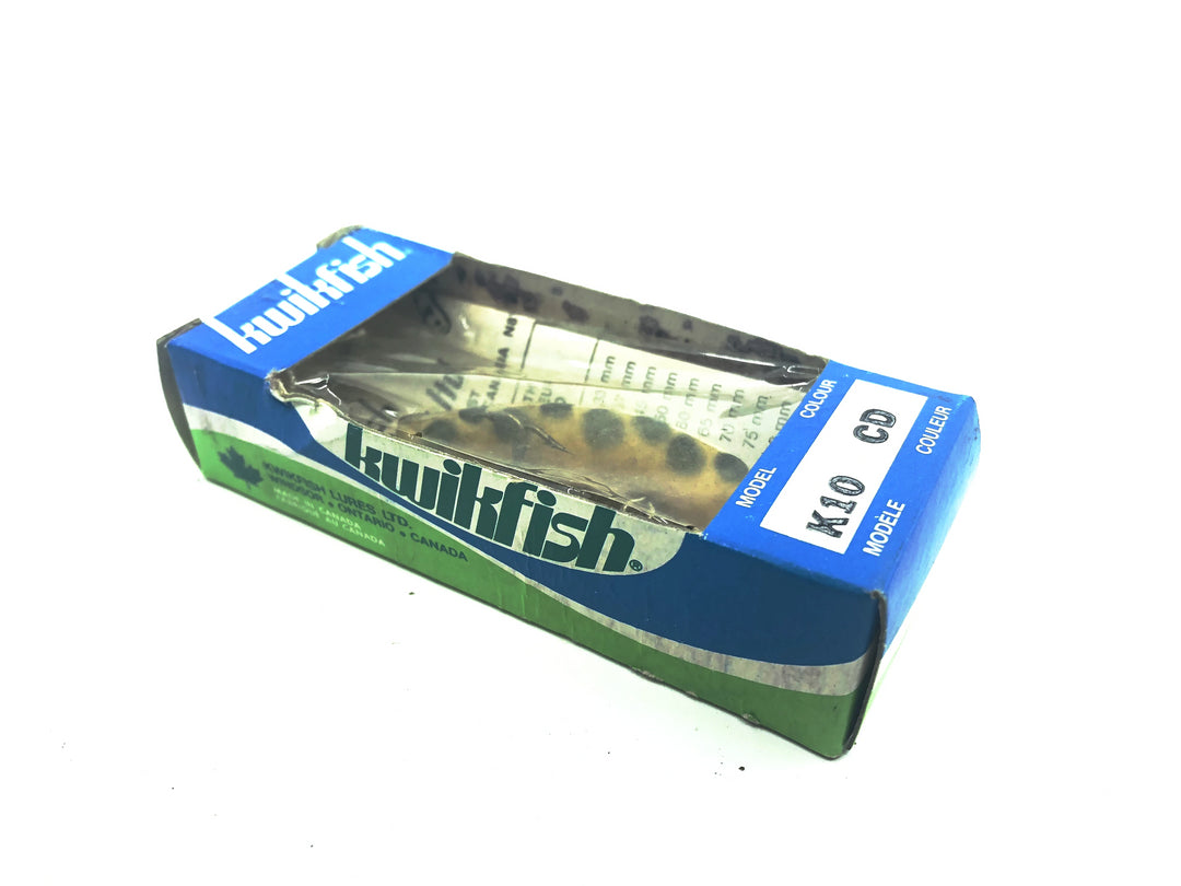 Pre Luhr-Jensen Kwikfish K10 CD Color Coachdog New in Box Old Stock