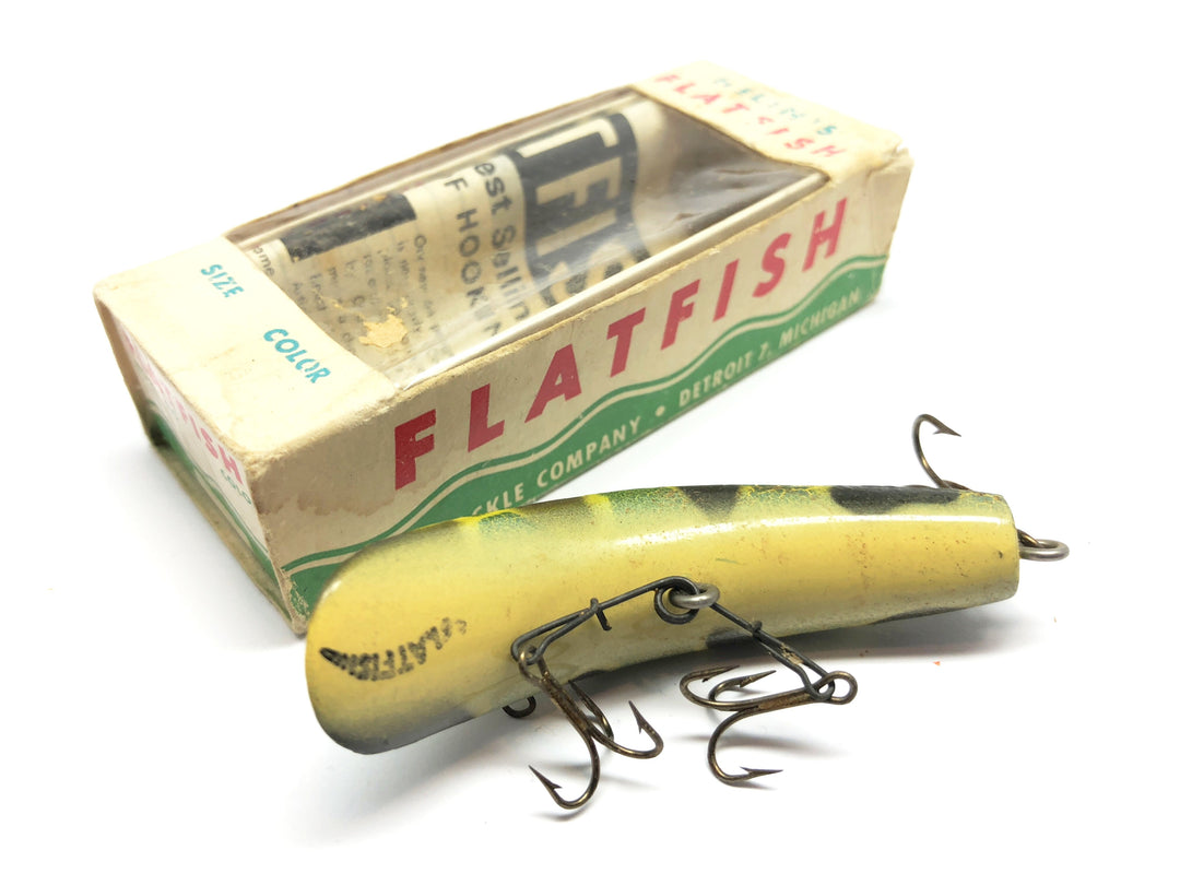 Vintage Helin Flatfish X5 Frog with Box and Paperwork