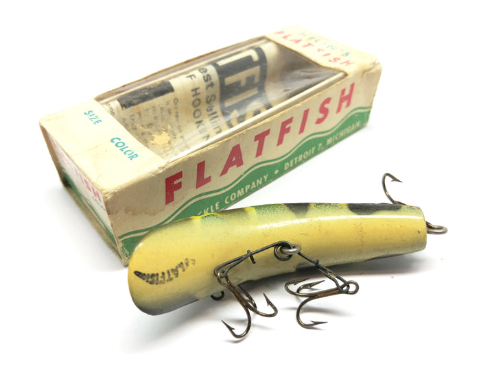 Vintage Helin Flatfish X5 Frog with Box and Paperwork