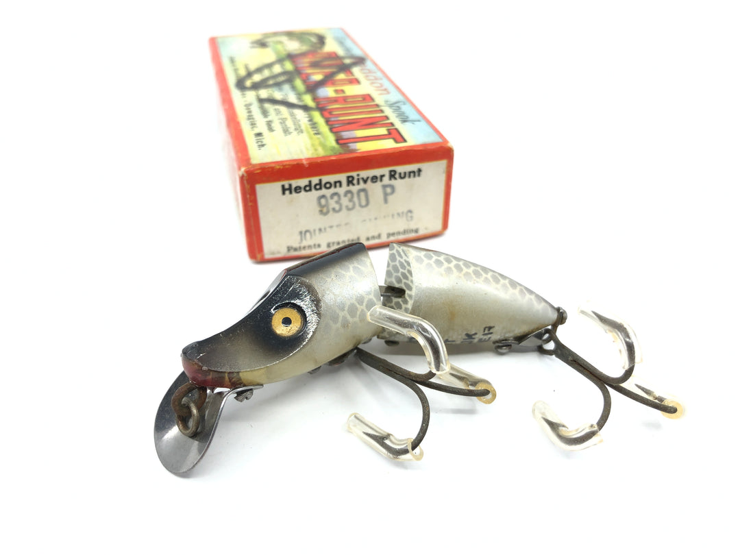 Heddon Jointed Sinking River Runt 9330 P Shiner Scale Color with Box