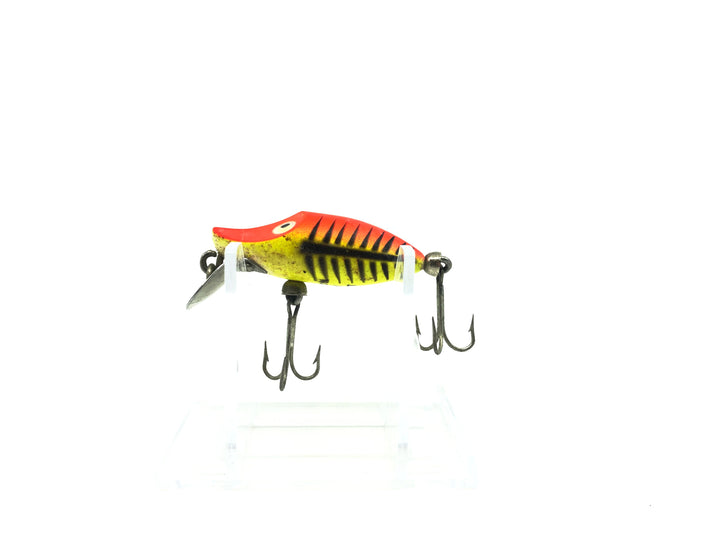 Heddon Tiny River Runt 350, RBA Yellow, Red, Black Ribs Color