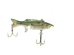 Doll Fish V82 Silver and Green Minnow