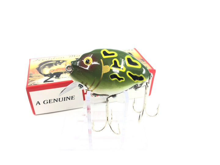 Heddon 9630 2nd Punkinseed X9630DGLF Dark Green Luny Frog Color New in Box