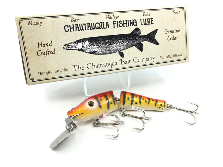 Chautauqua Jointed Piko Plug Custom Yellow Tiger Color
