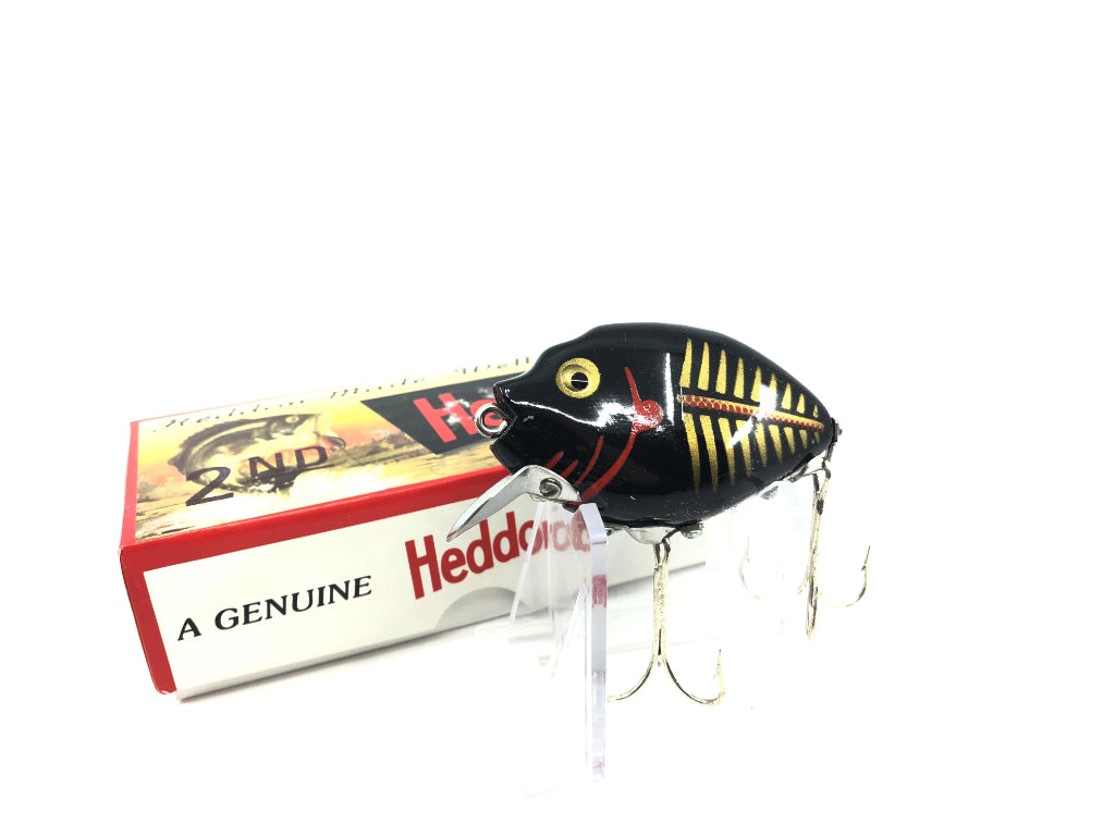 Heddon 9630 2nd Punkinseed X9630BKGBR Black & Gold Shore Color New in Box