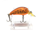 Bomber Model A Screwtail E4 Dull Brown Orange Crawdad Orange Belly Color Lure 