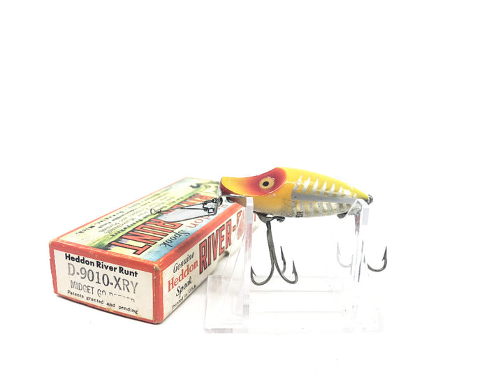 Heddon Midgit Go Deeper River Runt D-9010-XRY Yellow Shore Color with Box