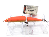 Rapala J-11 GFR Orange Gold Color Jointed Lure New in Box