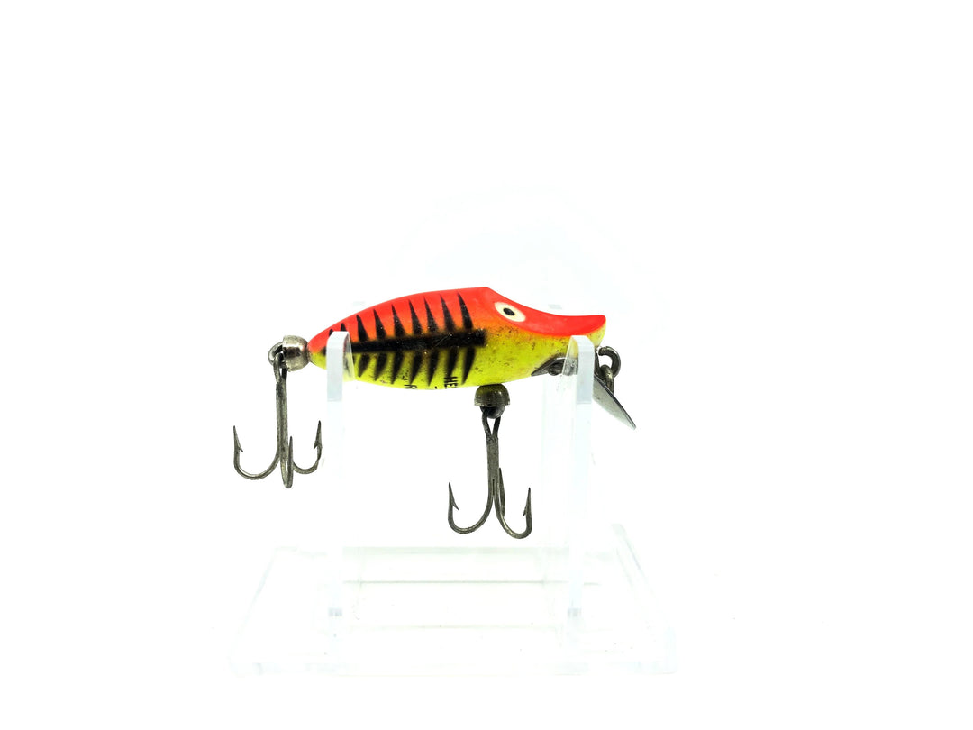 Heddon Tiny River Runt 350, RBA Yellow, Red, Black Ribs Color