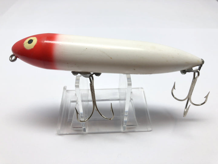 Original Heddon Zara Spook Red Head White Body