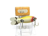 Vintage Wooden Bomber 311 Frog Color with Box