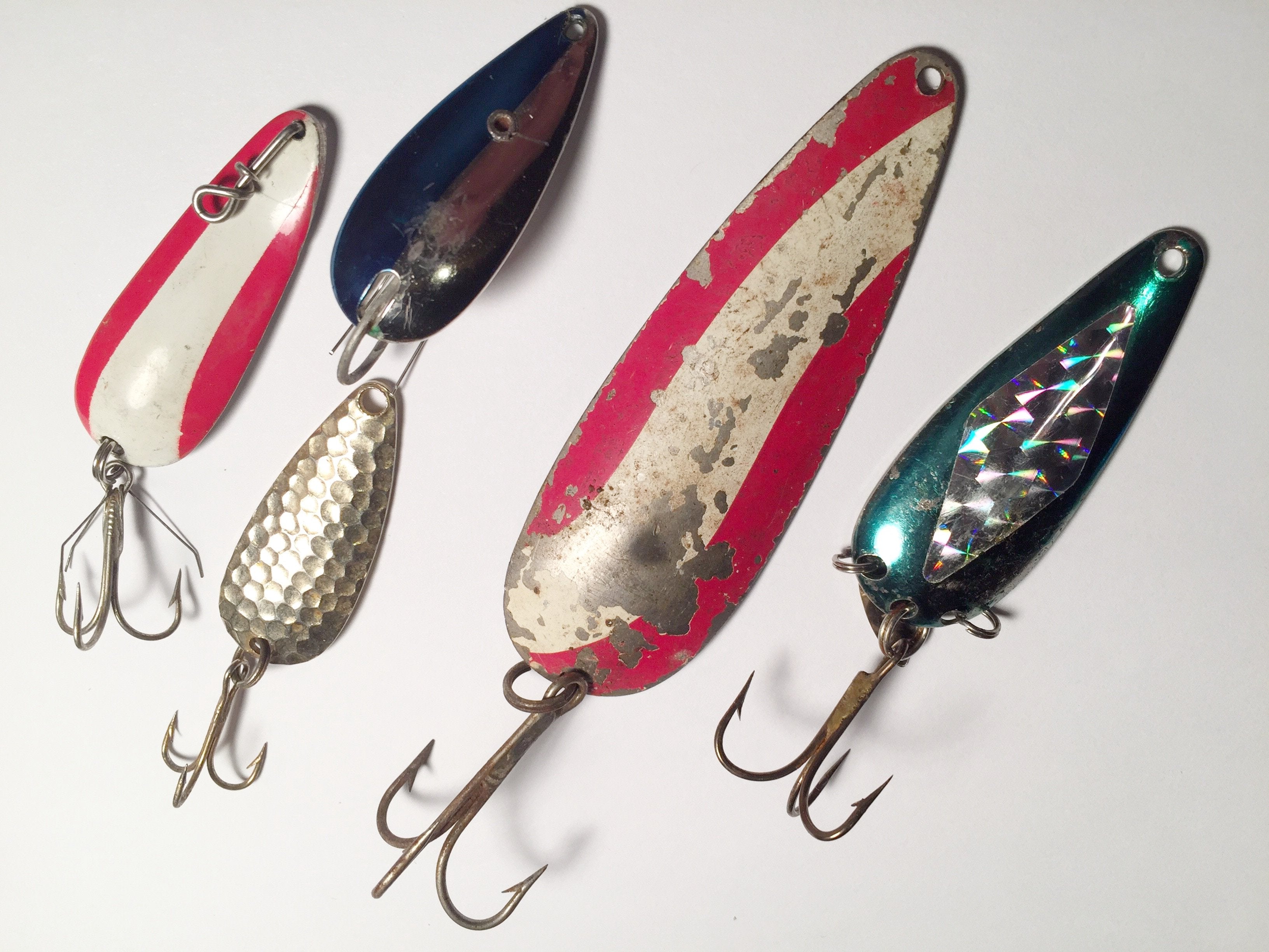 Daredevle and Spoon Lot Huge Lot of 9 All for one Price – My Bait Shop, LLC