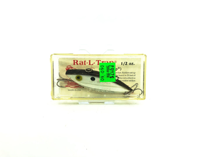 Bill Lewis Classics Rat-L-Trap #25 Chrome/Black Back Color 1/2 oz with Box Old Stock