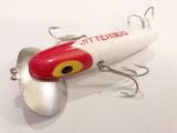 Arbogast Jitterbug Red and White Belly Musky Sized