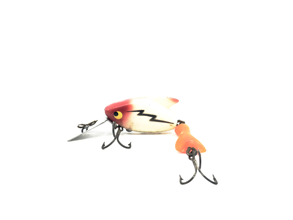 Heddon Firetail Sonic RH Red Head White Body Color