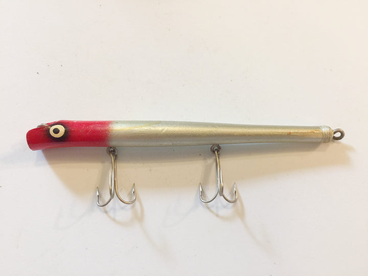 Pencil Plug Silver with Red Head and Silver Body