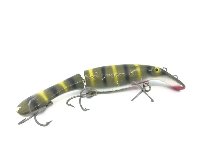 Drifter Tackle The Believer 8" Jointed Musky Lure Custom Green Stripe Color